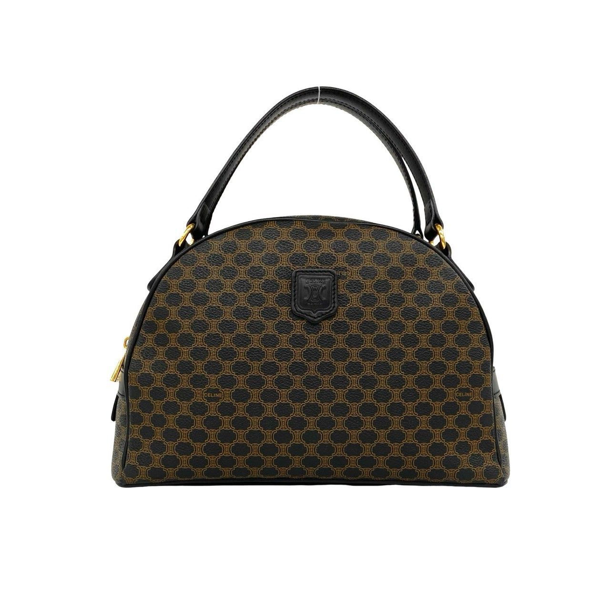 Celine Macadam Blazon PVC Leather Handbag