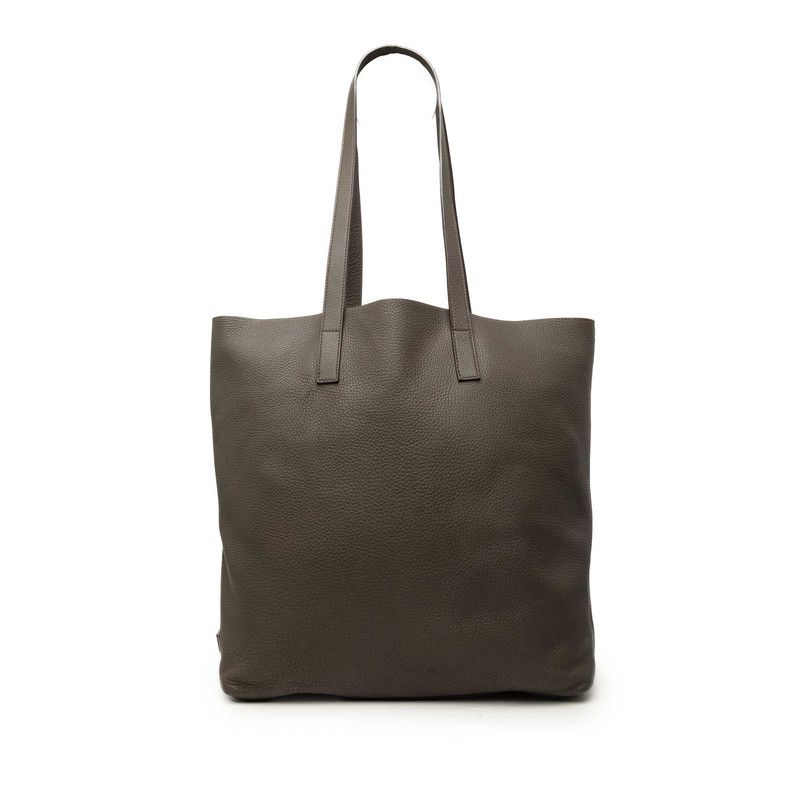 Prada Big Tote Leather Tote Bag