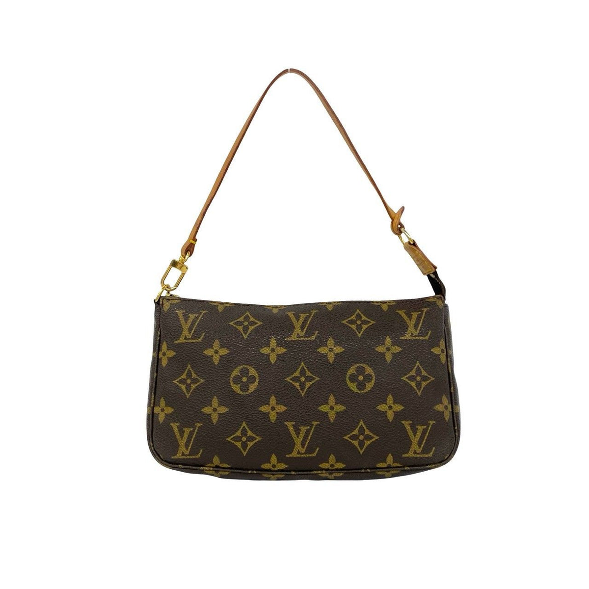 Louis Vuitton Pochette Accessoires Monogram Leather Handbag