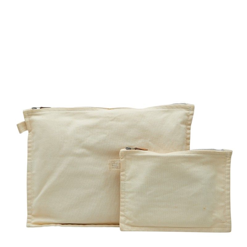 Hermes Bora Bora Cotton Pouch Set