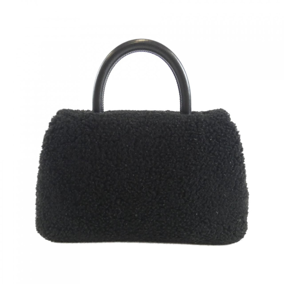 Chanel Coco Handle Shearling Lamb Calf Bag