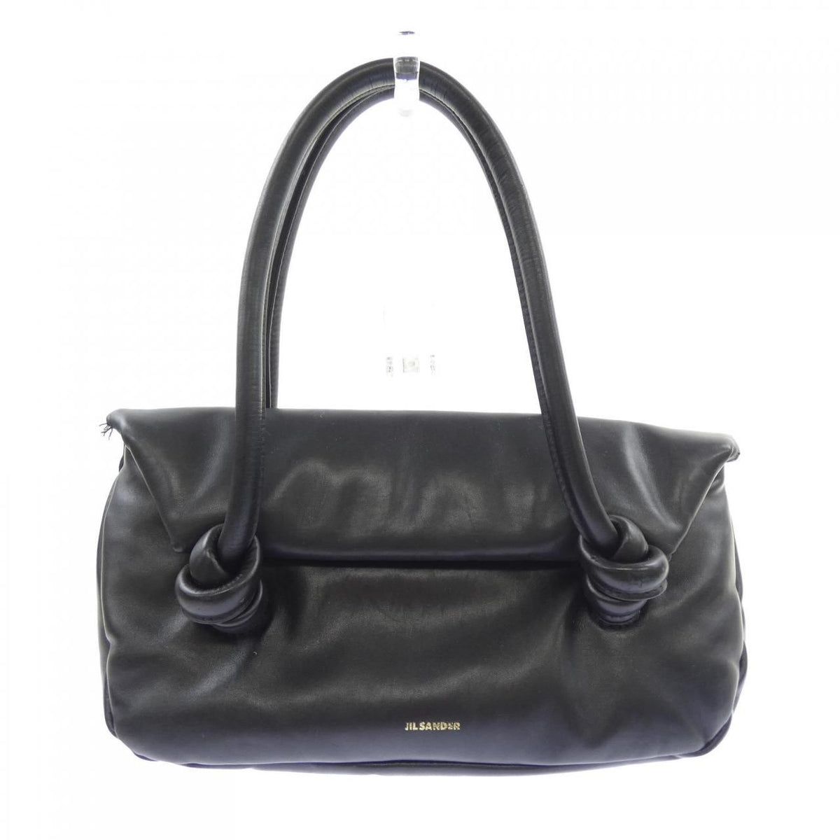 Jil Sander KNOT SHOULDER Leather Shoulder Bag
