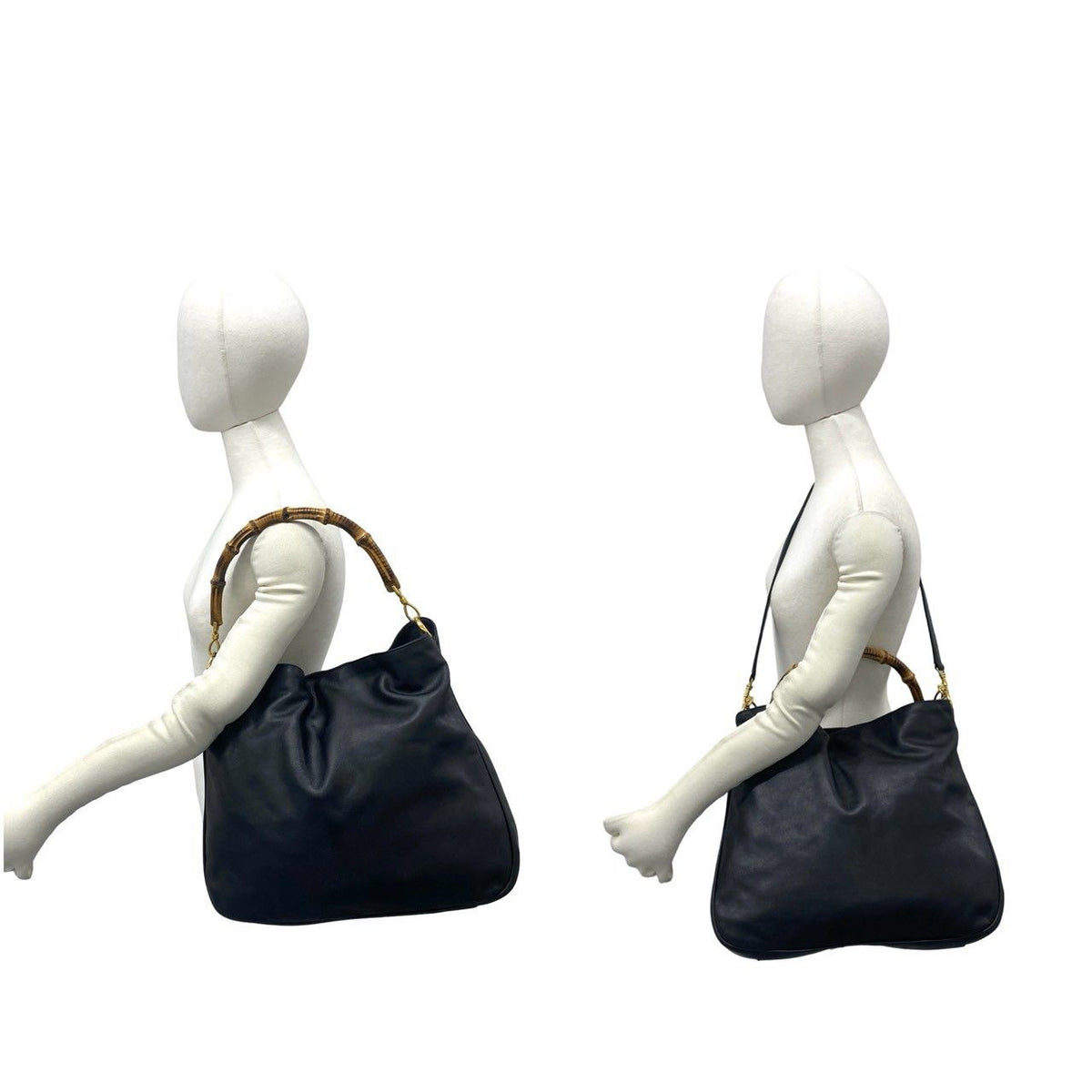 Gucci Bamboo Leather 2way Bag
