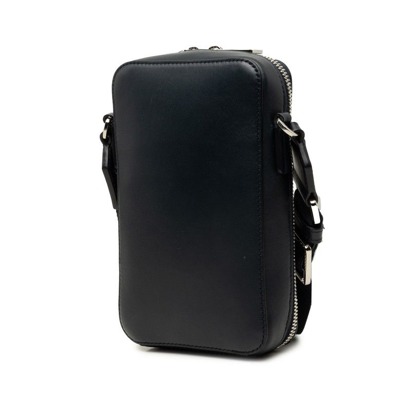 Loewe Anagram Vertical Crossbody Pocket Leather Shoulder Bag