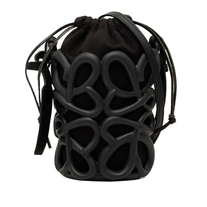Loewe Anagram Inflated Pocket rubber leather shoulder bag