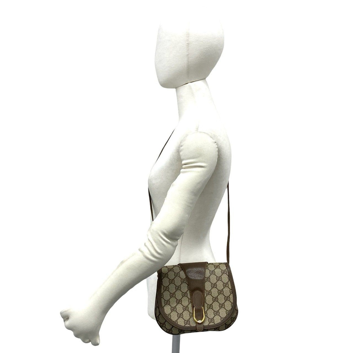 Gucci GG PVC Leather Shoulder Bag