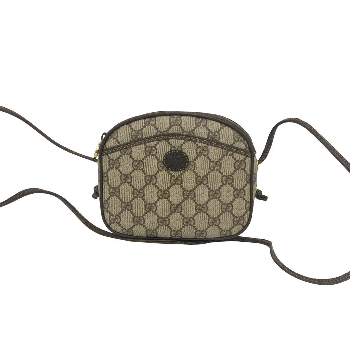 Gucci GG Pattern Leather PVC Mini Shoulder Bag