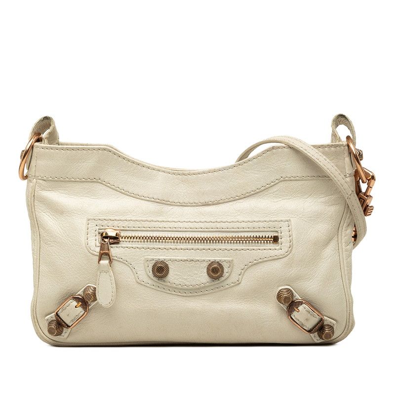 Balenciaga Giant Hip Leather Shoulder Bag