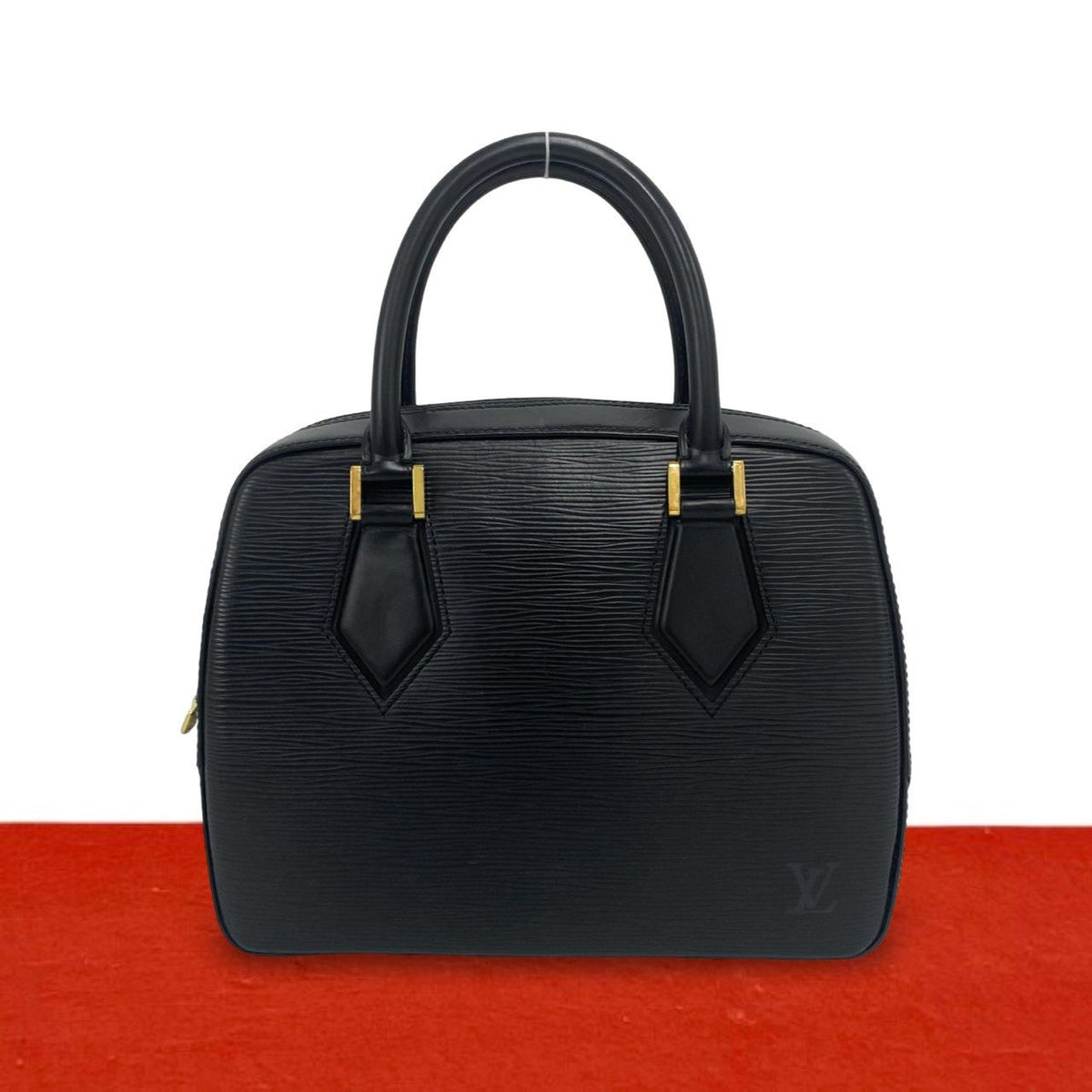 Louis Vuitton Sablon Epi Leather Handbag