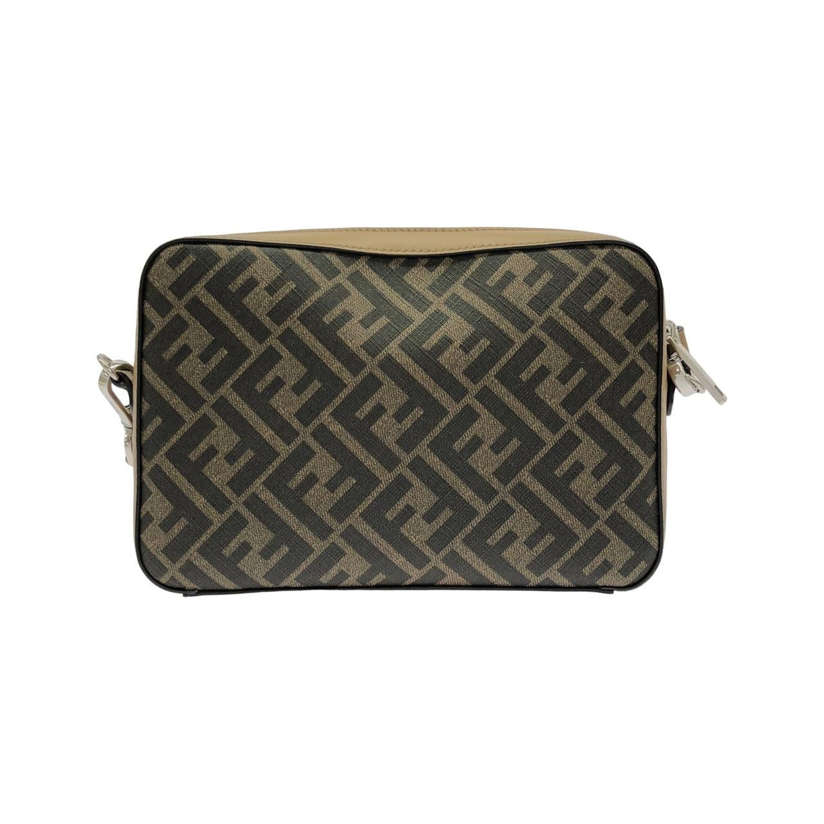 Fendi Camera Case Coated Canvas Shoulder Bag