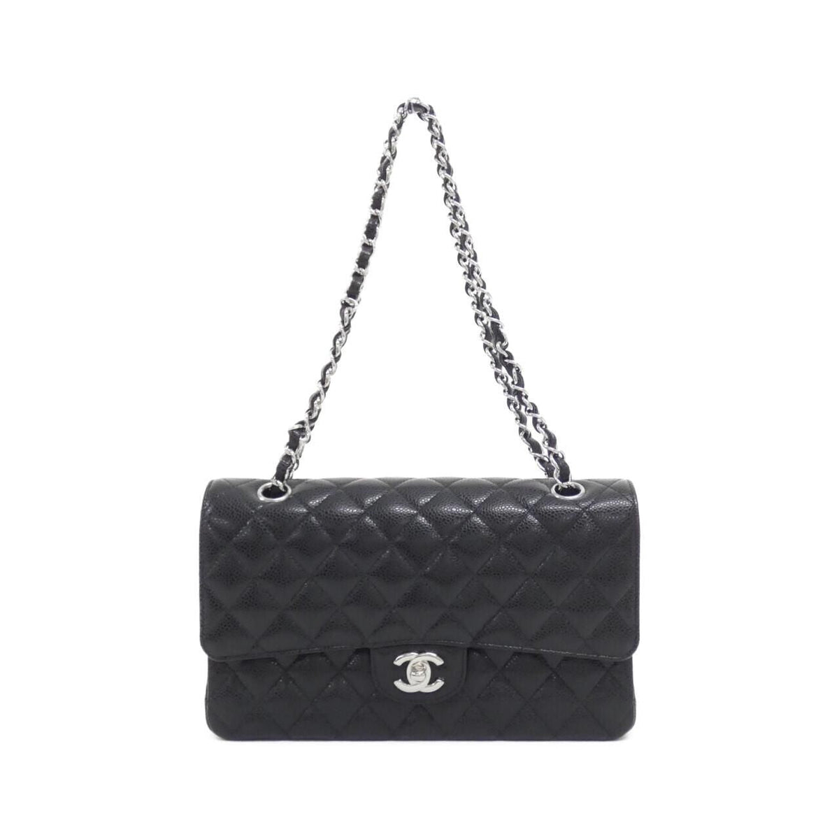 Chanel Classic Caviar Skin Shoulder Bag