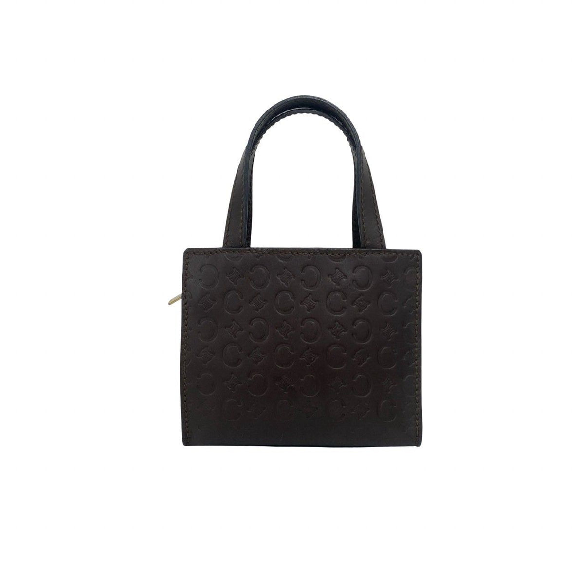 Celine C Macadam Leather Handbag