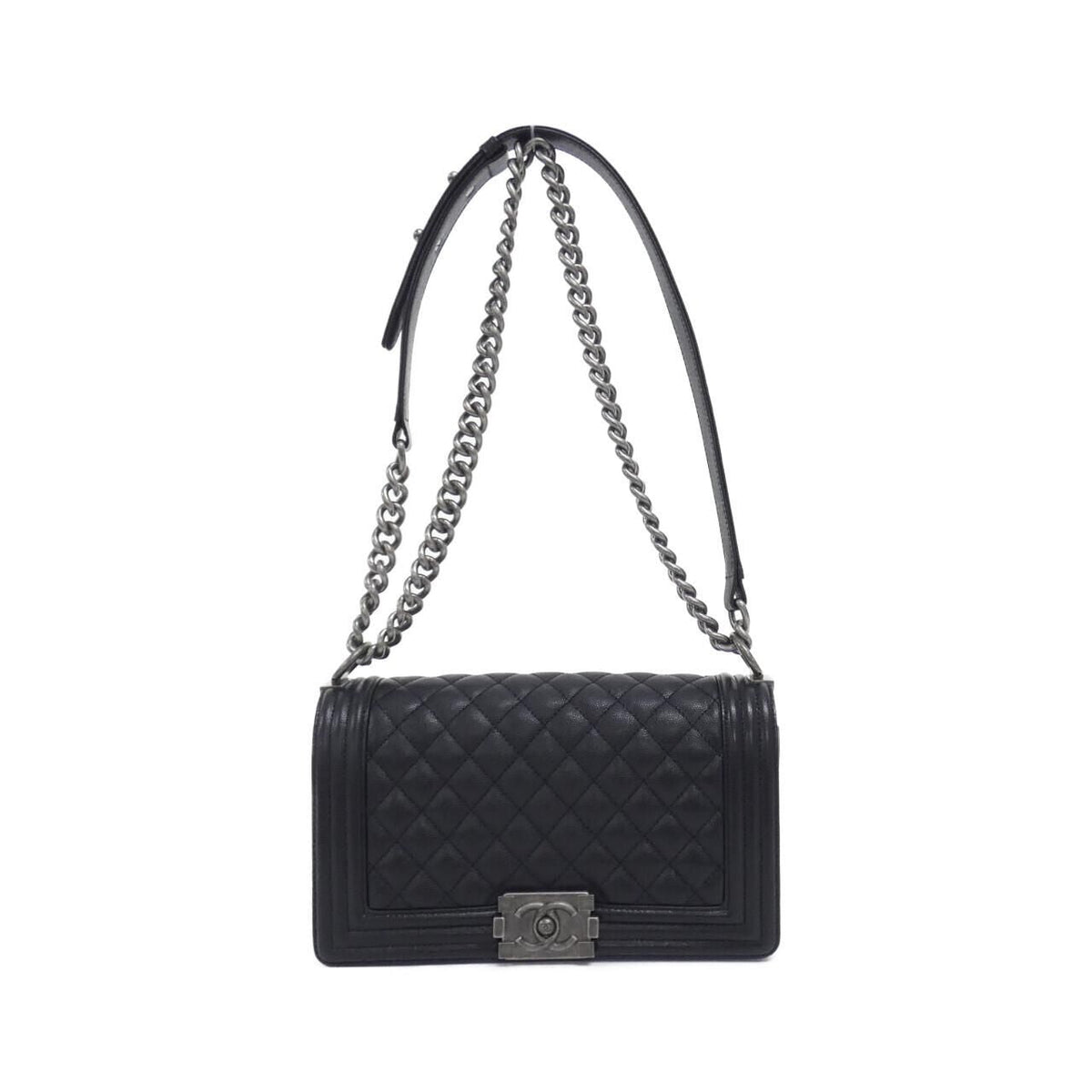 Chanel Boy Chanel Caviar Skin Shoulder Bag