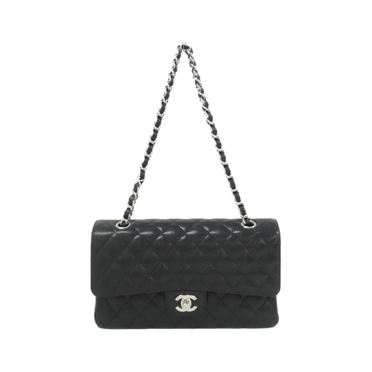 Chanel Classic Flap Caviar Skin Shoulder Bag