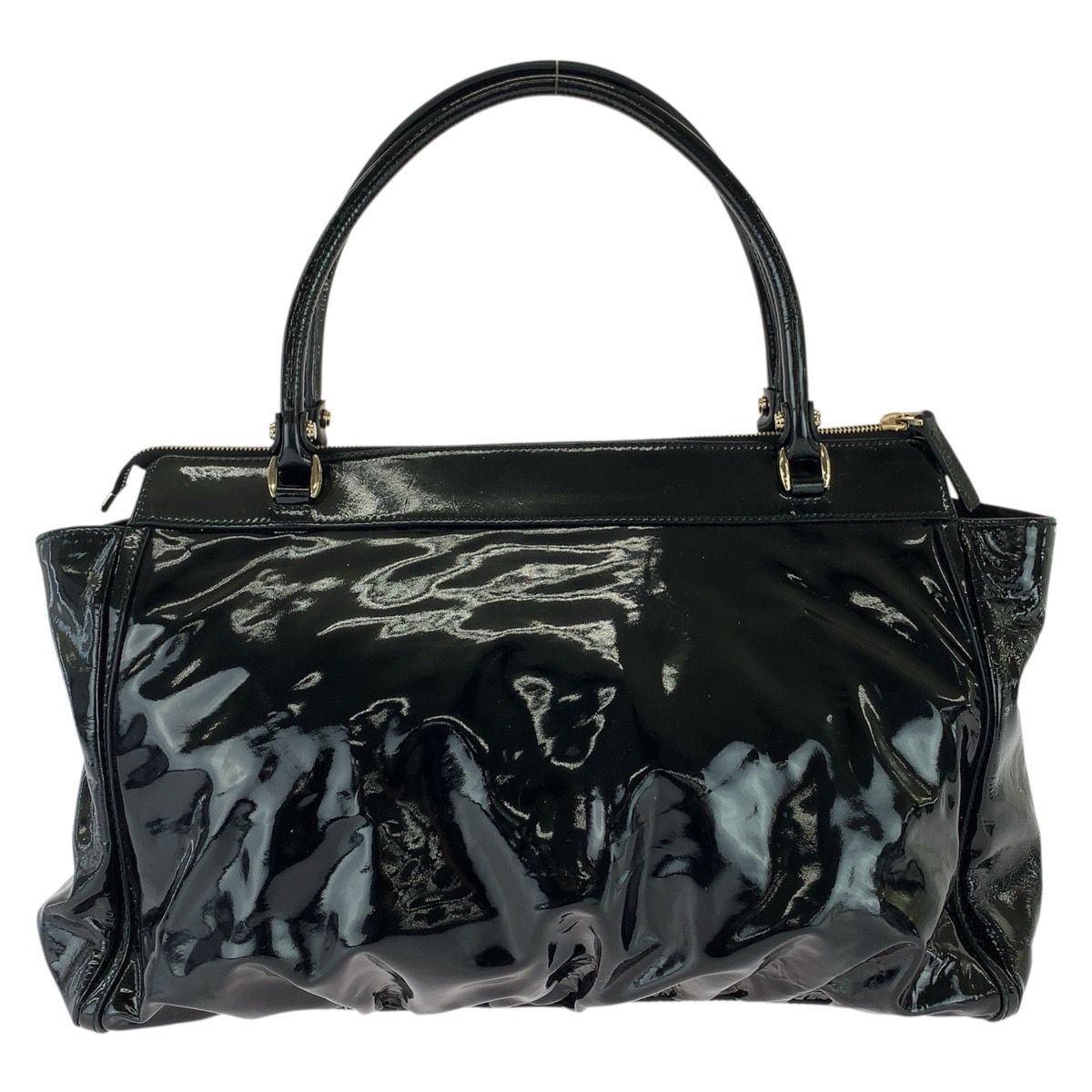 Gucci Abbey Patent Tote Bag