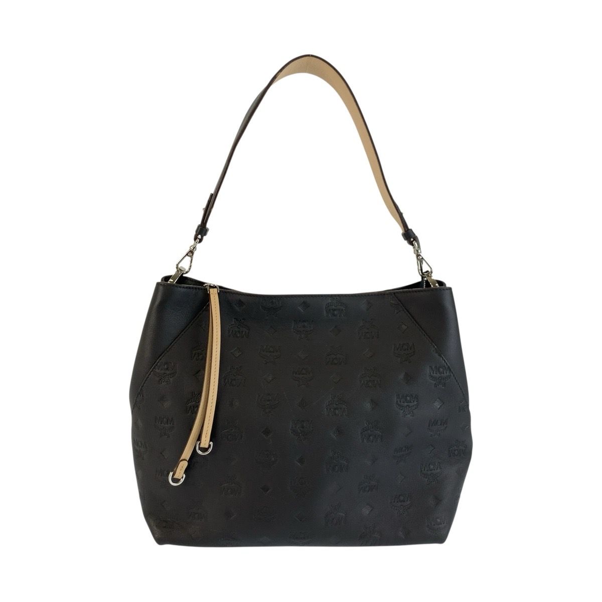 MCM Visetos Leather 2way Bag