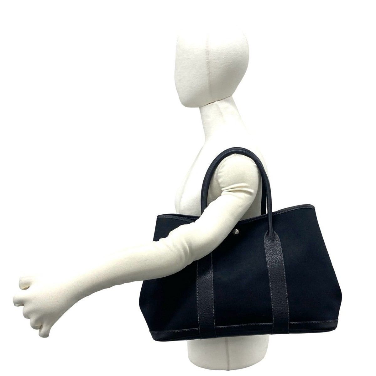 Hermes Garden Party PM Toile Officier Negonda Tote Bag