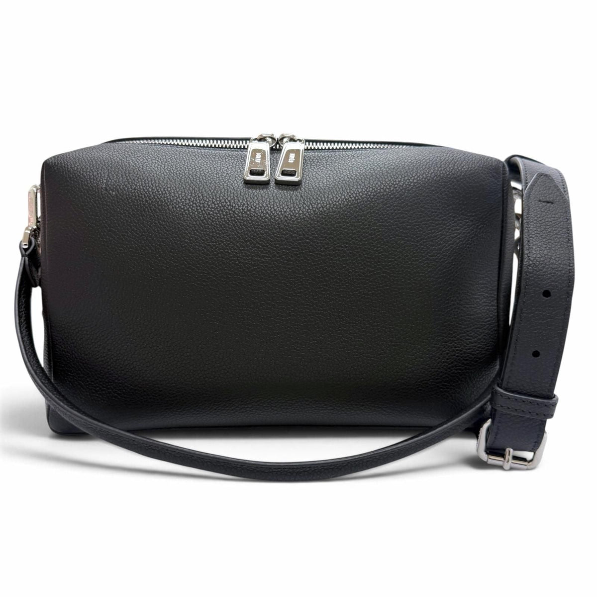 Fendi FF Metal Grain Calfskin 2way Shoulder Bag
