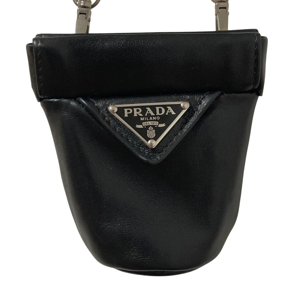 Prada Nappa Leather Mini Necklace Pouch