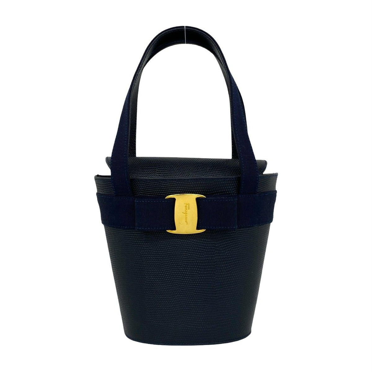 Salvatore Ferragamo Vara Lizard Mini Handbag
