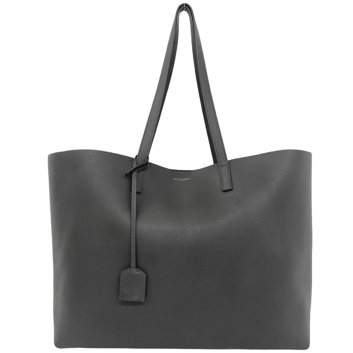 Yves Saint Laurent Shopping Bag Leather Tote Bag