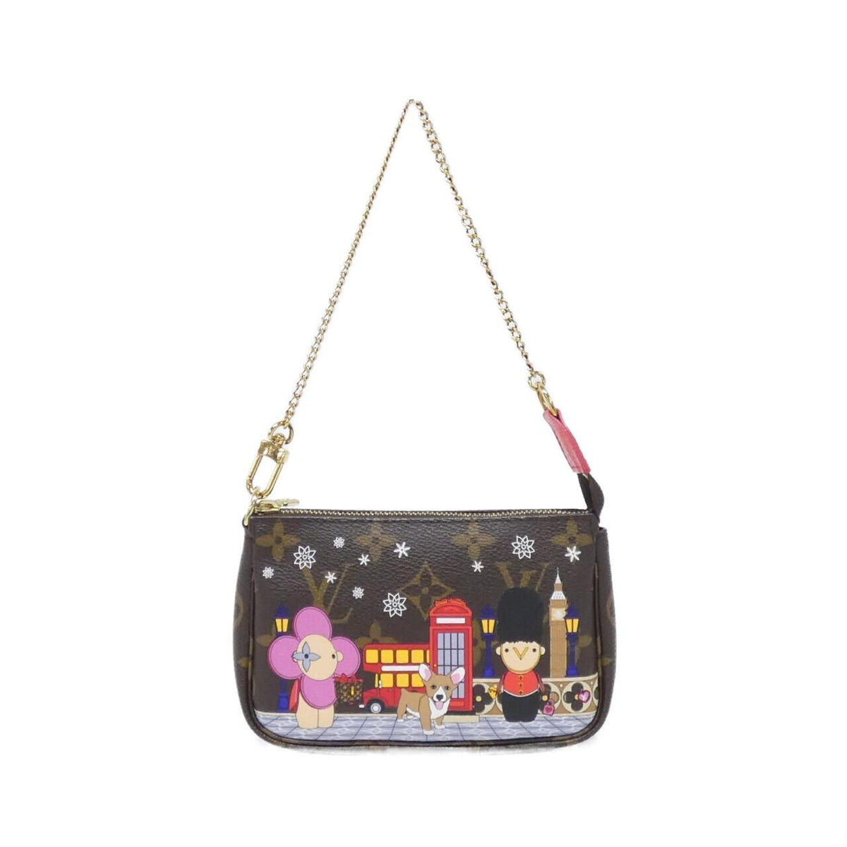 Louis Vuitton Mini Pochette Accessoires Monogram Accessory Pouch Limited