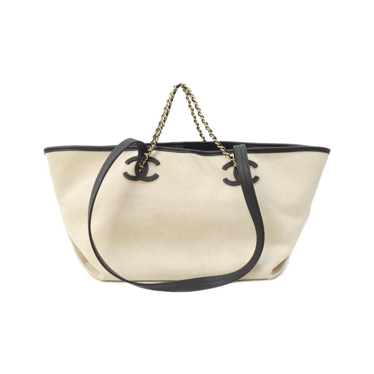 Chanel Canvas Calfskin Bag