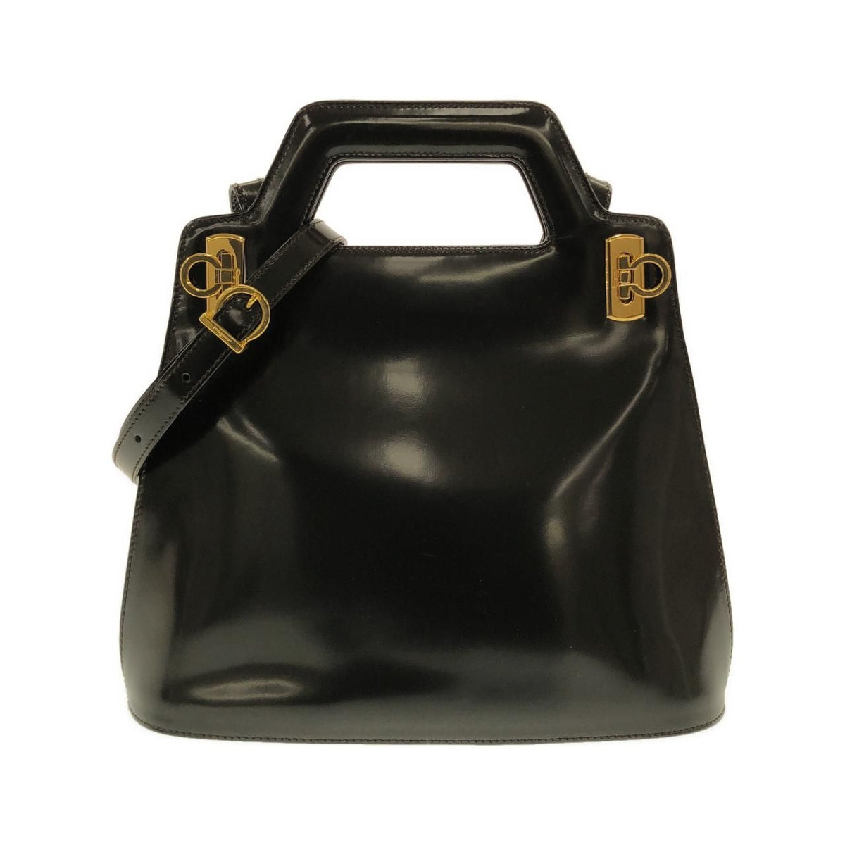 Salvatore Ferragamo Leather Shoulder Bag