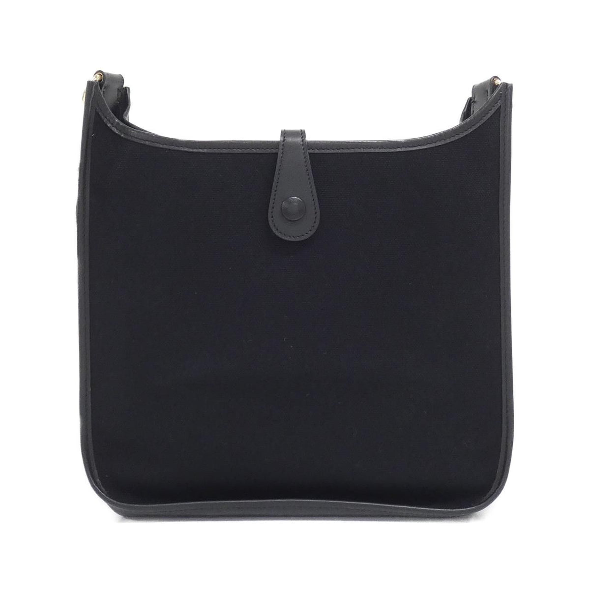 Hermes Evelyne PM Canvas Chamonix Shoulder Bag