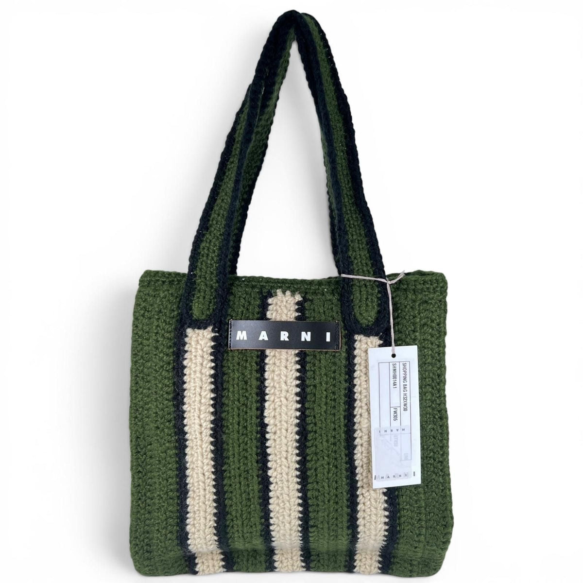 Marni Fique Crochet Tote