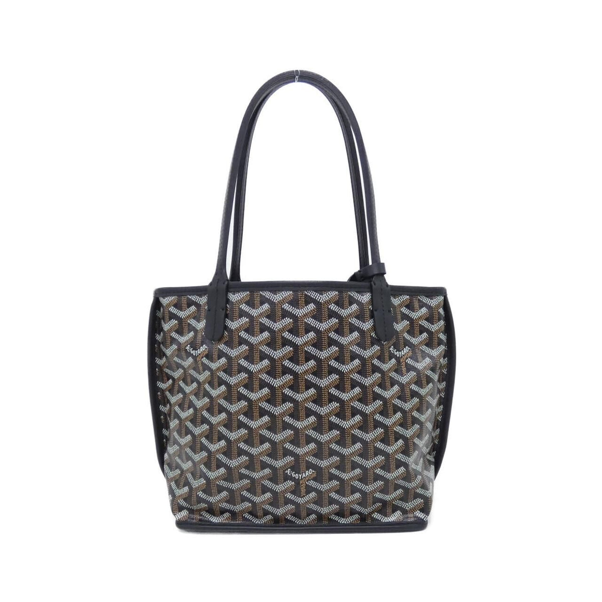 Goyard Anjou Mini Coated Canvas Leather Bag