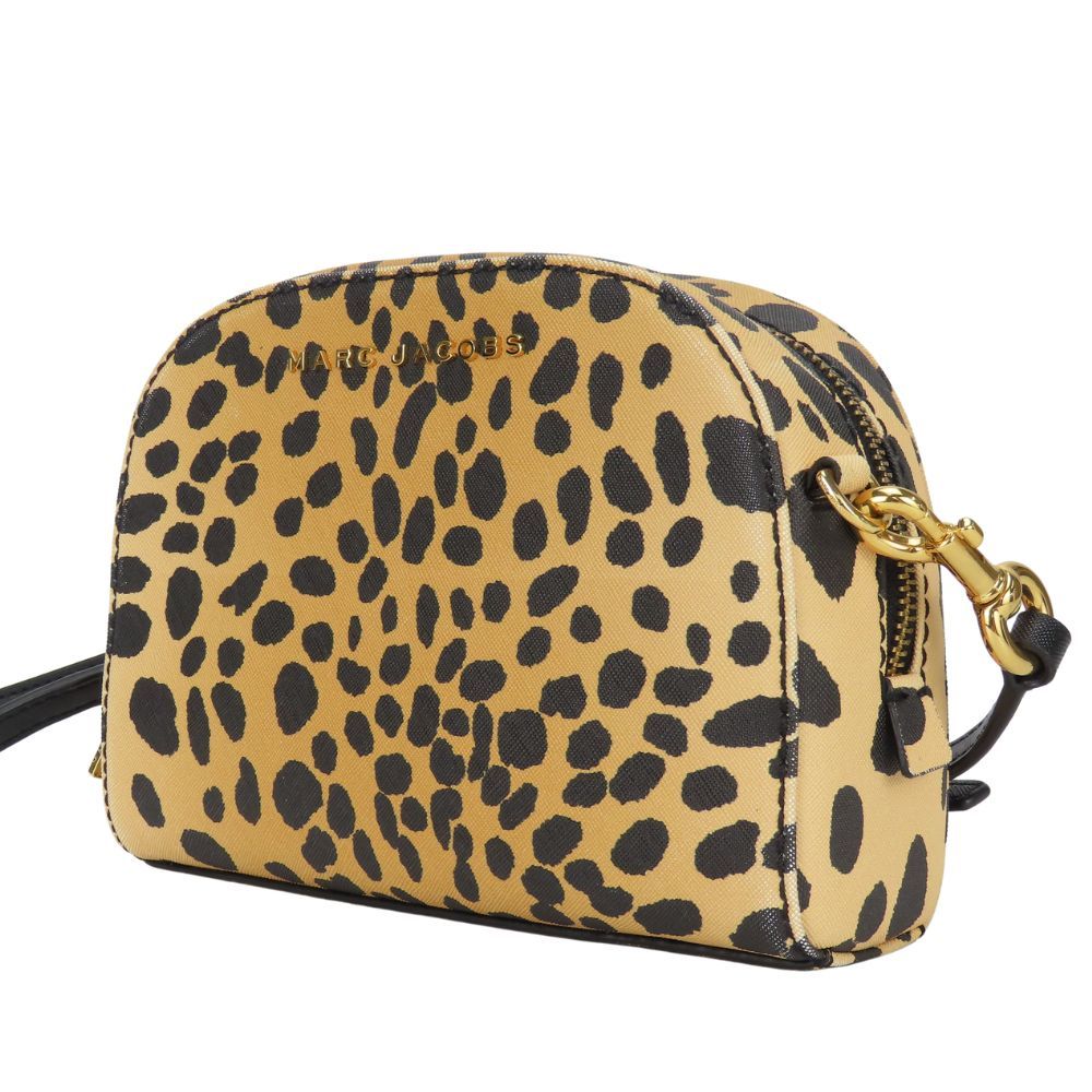 MARC JACOBS Leopard Leather Shoulder Bag