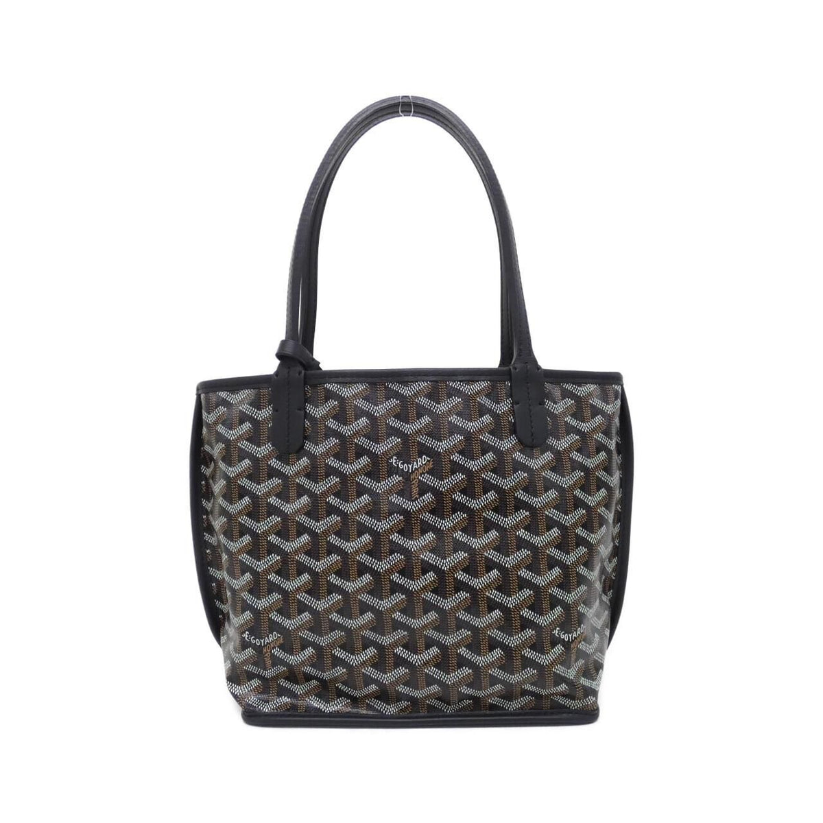 Goyard Anjou Mini Coated Canvas Leather Bag