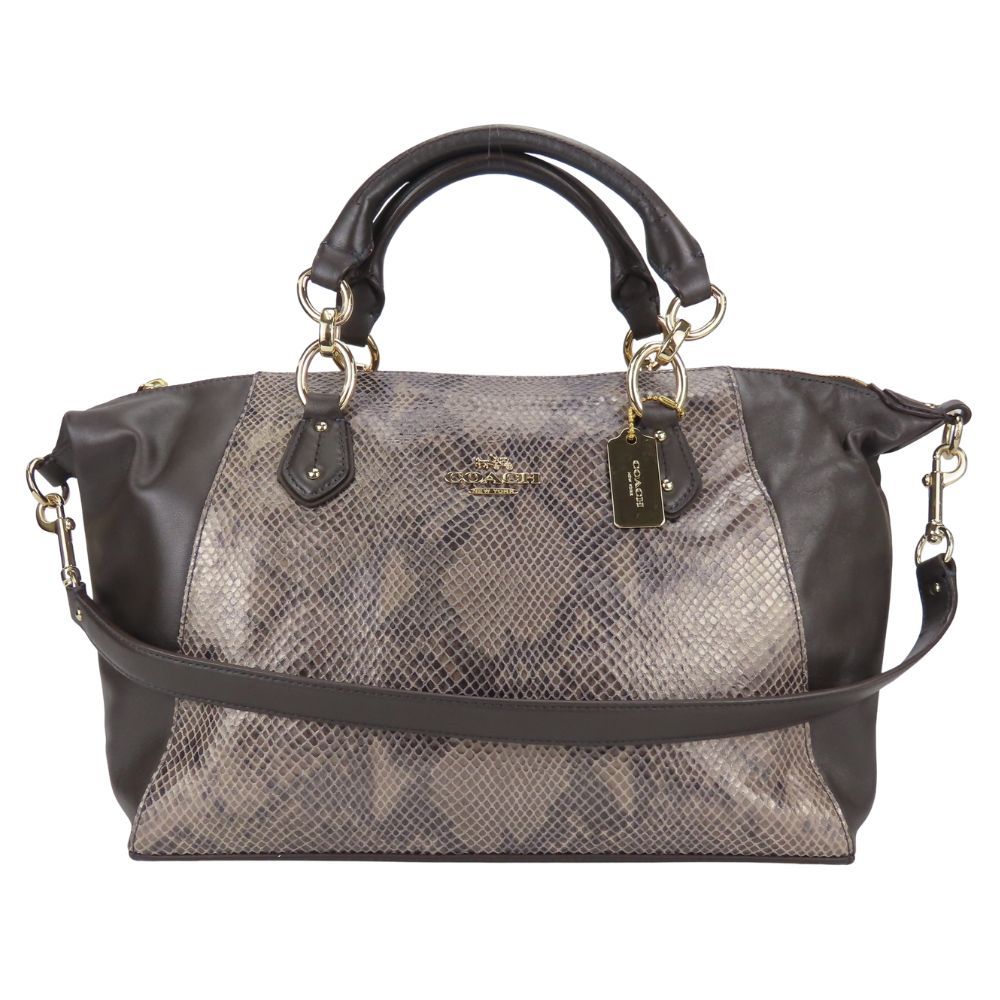 COACH Leather 2way Bag
