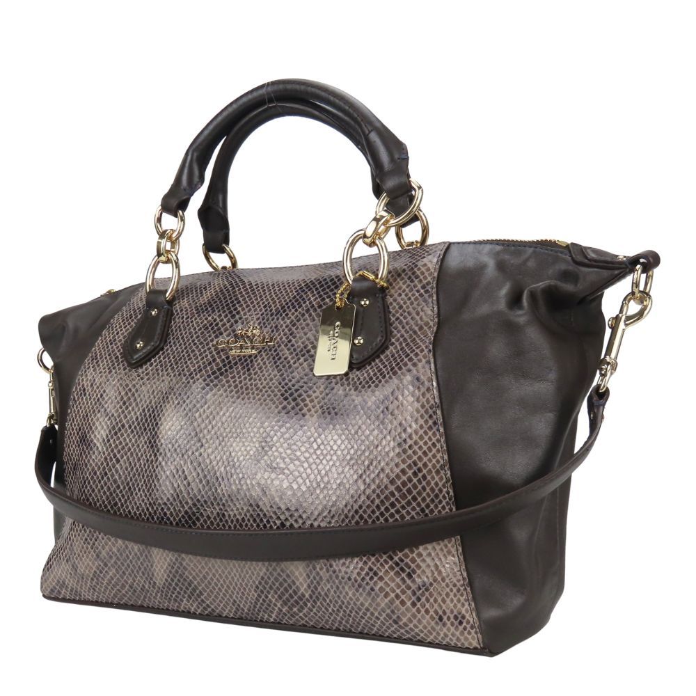COACH Leather 2way Bag