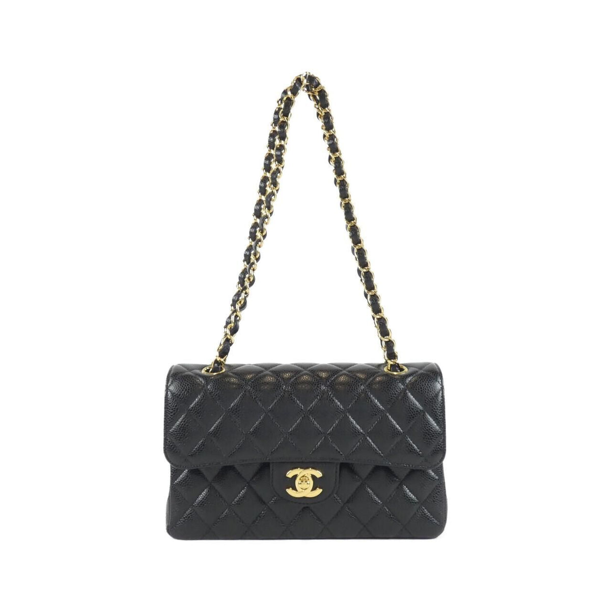Chanel Caviar Skin Shoulder Bag