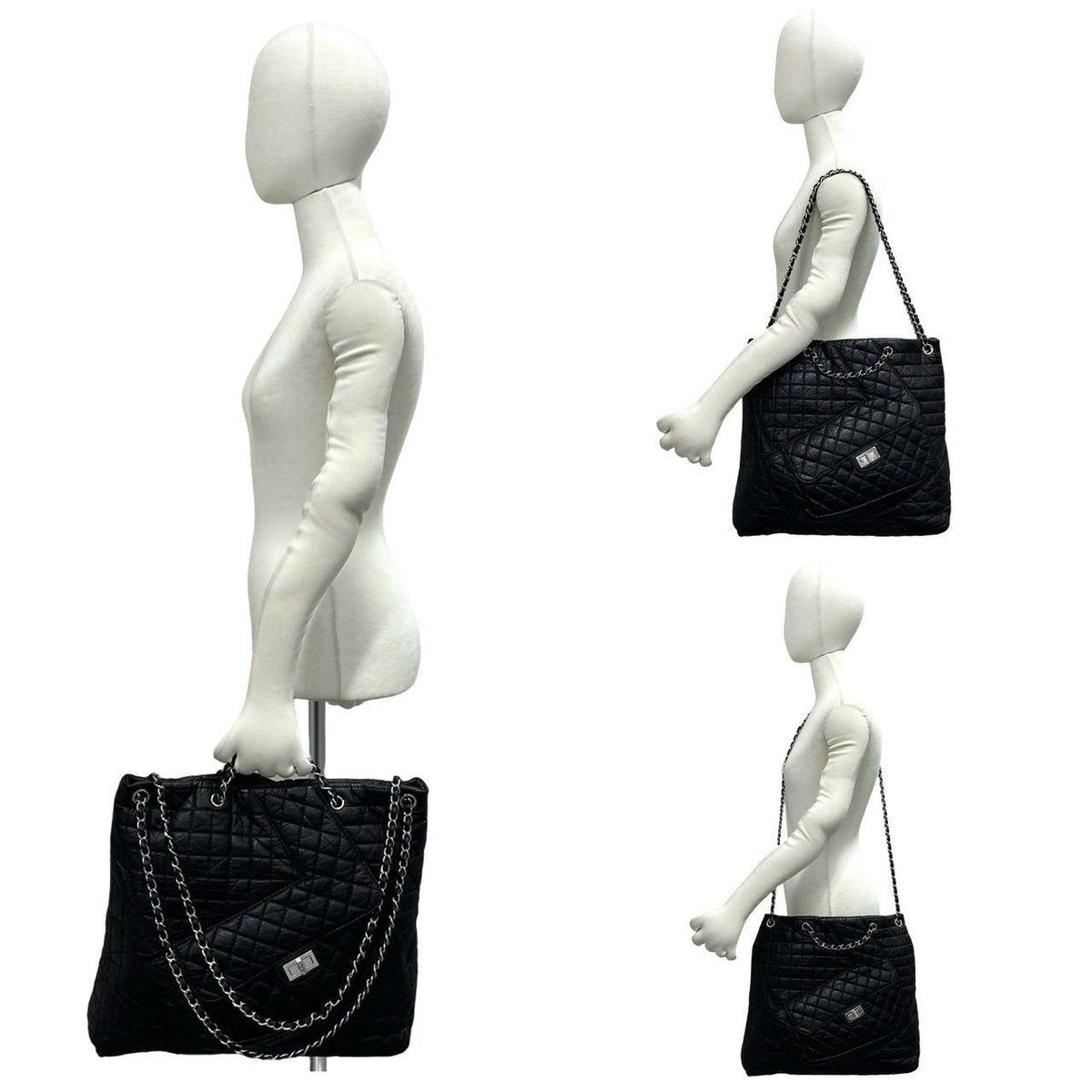 Chanel 2.55 Matelasse Leather Shoulder Bag