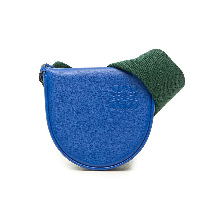 Loewe Anagram Heel Pouch Leather Shoulder Bag