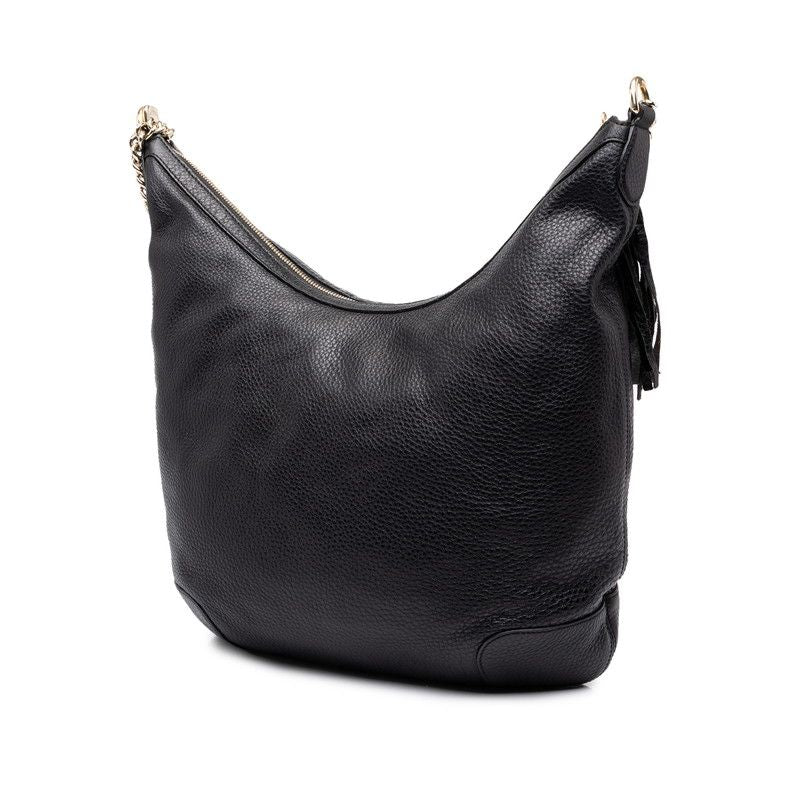 Gucci Soho Interlocking G Leather Shoulder Bag