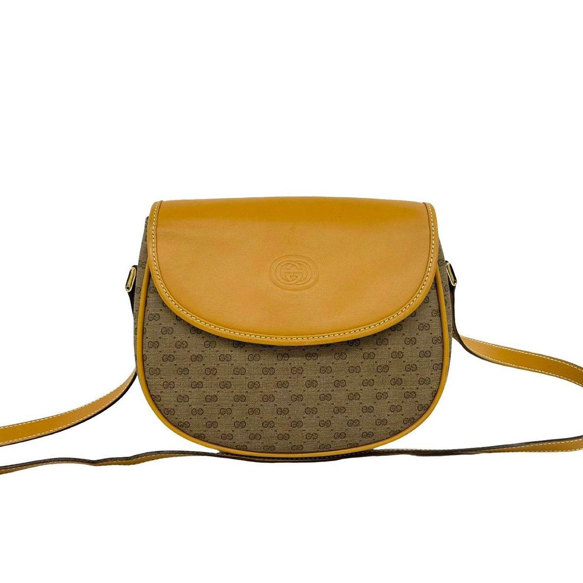 Gucci Micro GG Leather Shoulder Bag