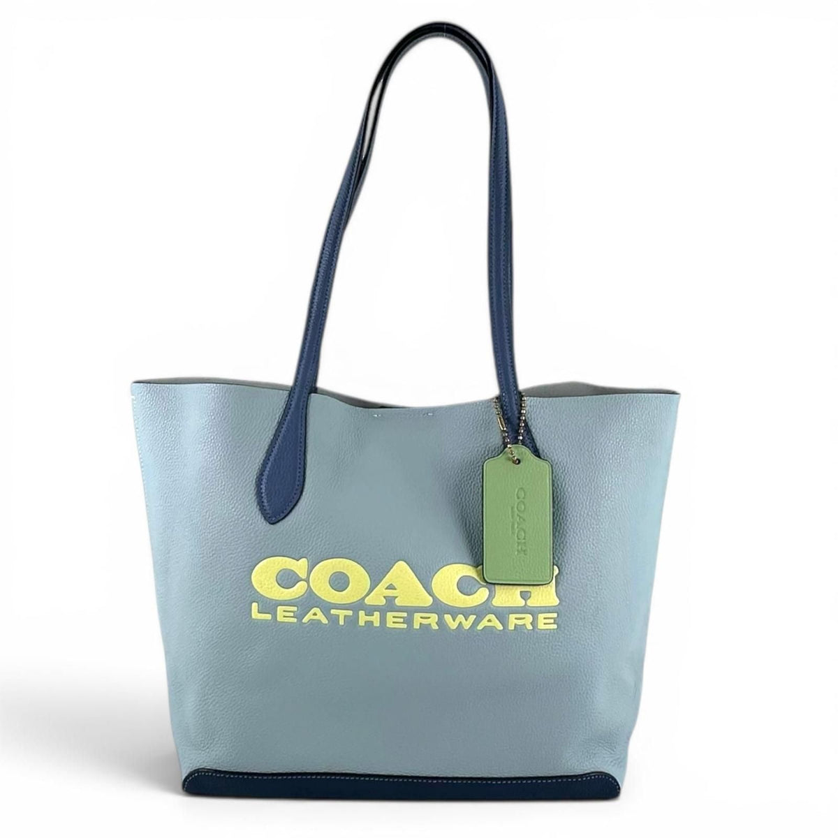 COACH Kia Tote Leather Tote Bag