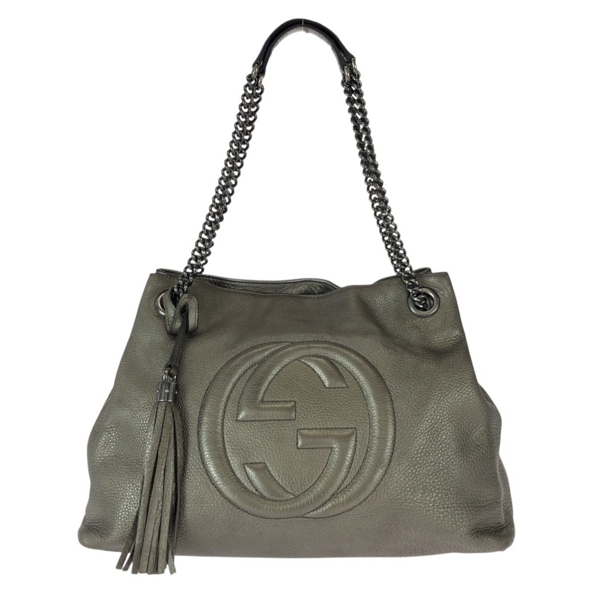 Gucci Soho Tassel Leather Shoulder Bag