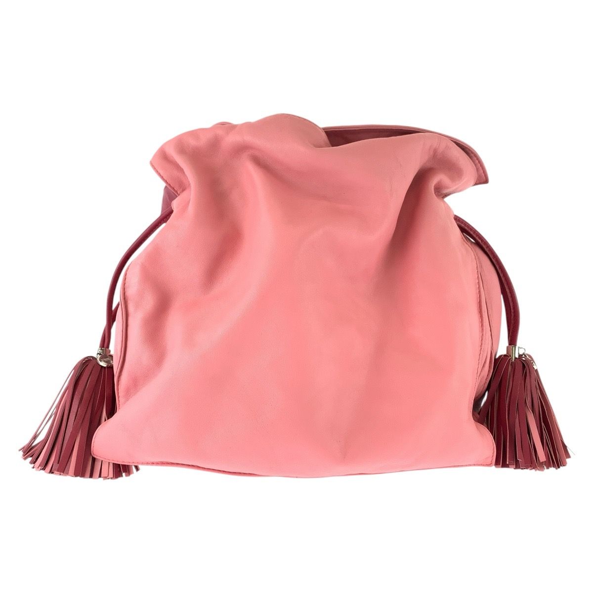 Loewe Flamenco Fringe Leather Shoulder Bag