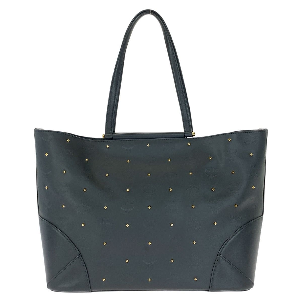 MCM Claudia PVC Leather Tote Bag