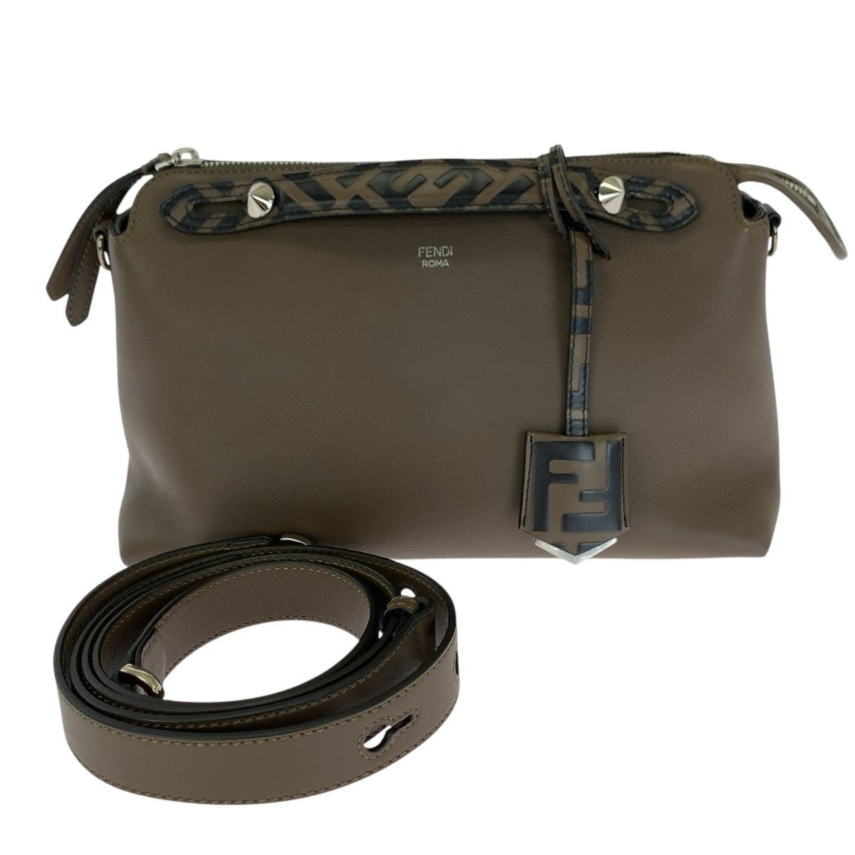 Fendi By The Way Fendi Roma Leather 2way Bag
