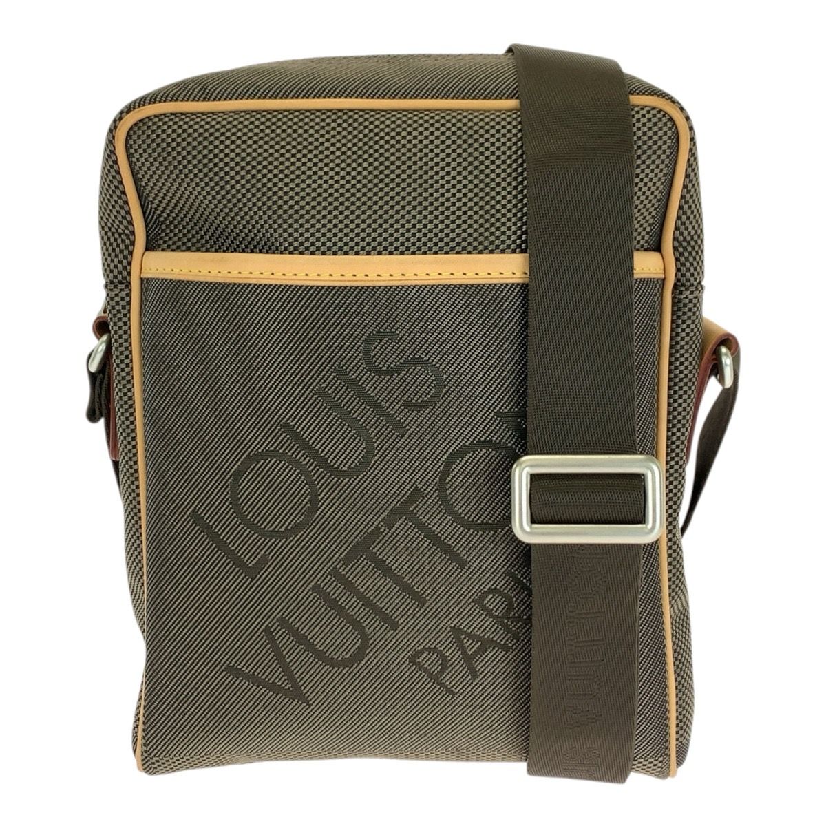 Louis Vuitton Citadin Damier Geant Nylon Leather Shoulder Bag
