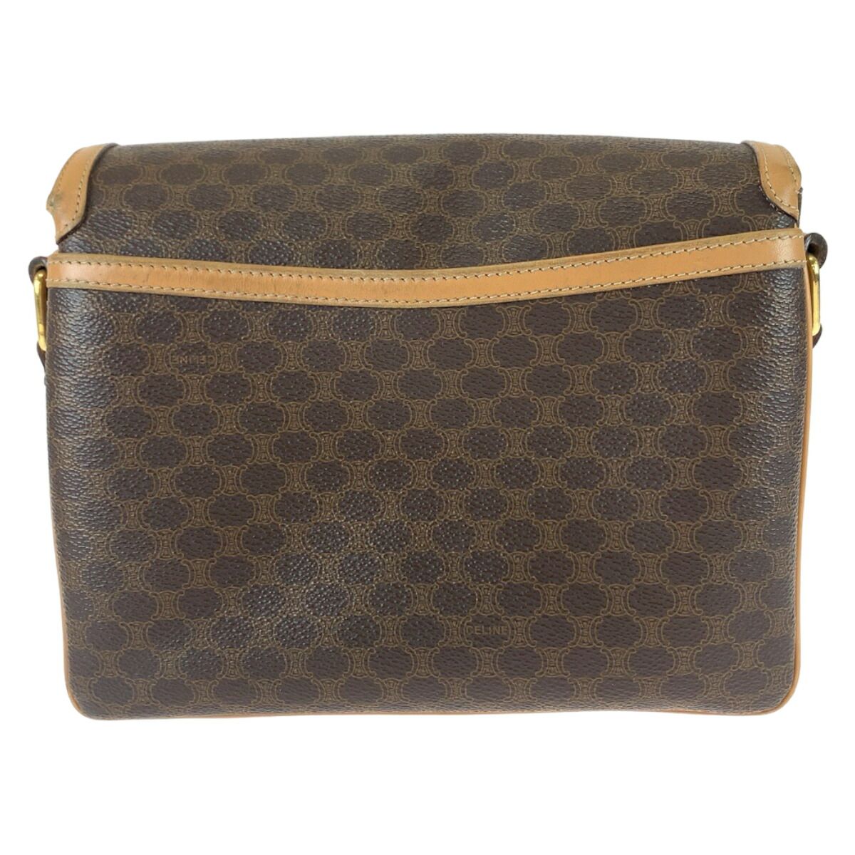 Celine Macadam PVC Leather Shoulder Bag