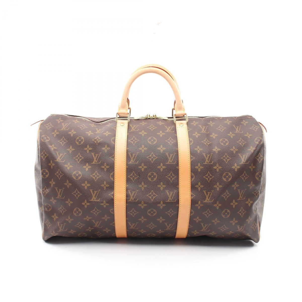 Preloved LOUIS VUITTON Keepall50 Brown Boston bag M41426 2101219922348