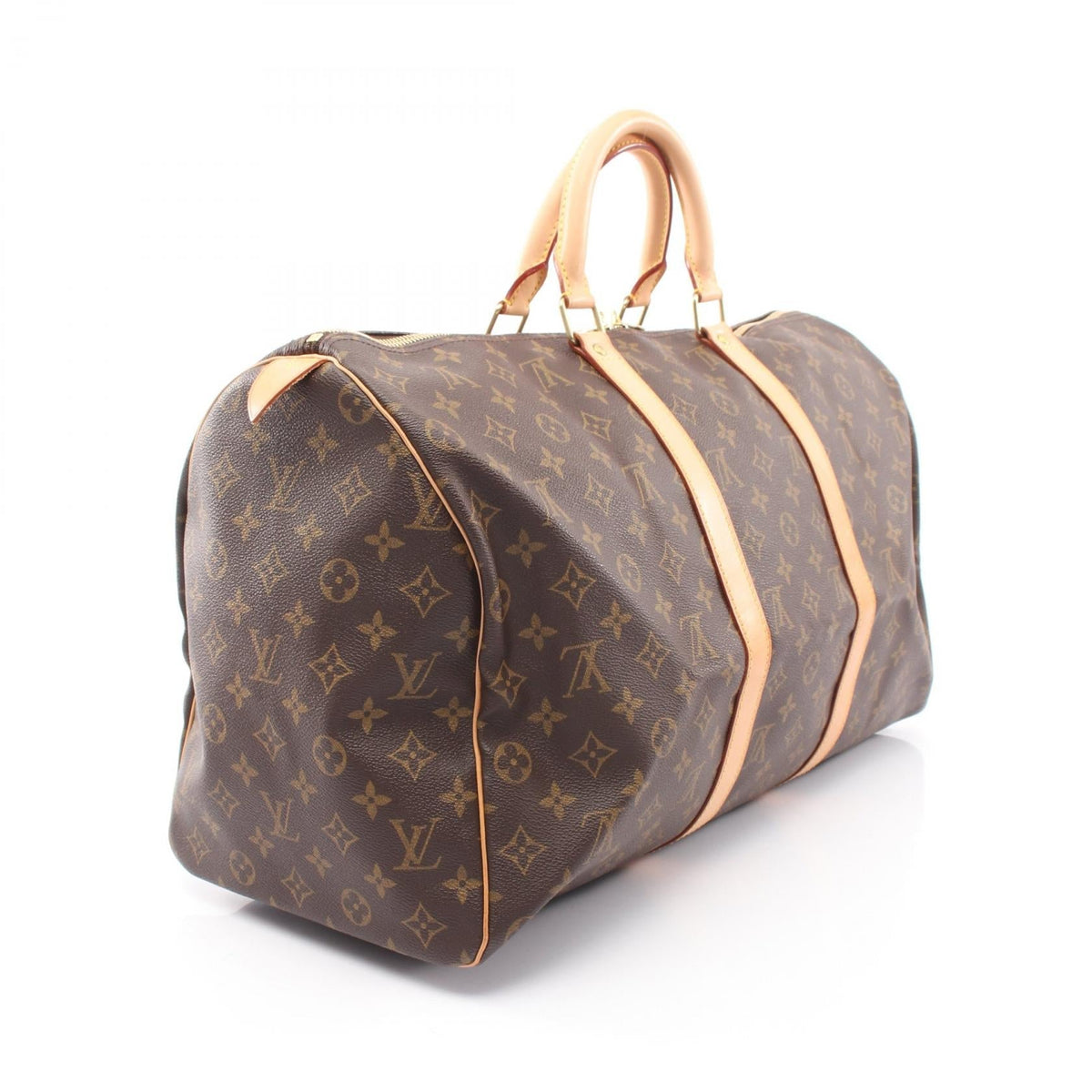 Preloved LOUIS VUITTON Keepall50 Brown Boston bag M41426 2101219922348