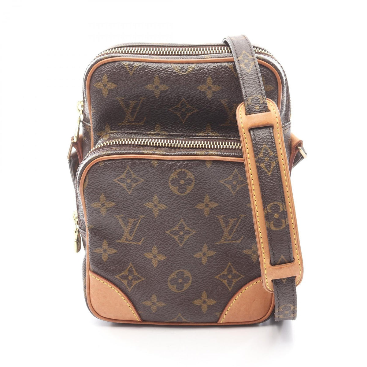 Preloved LOUIS VUITTON Amazon Brown Shoulder Bag M45236 2101219596723
